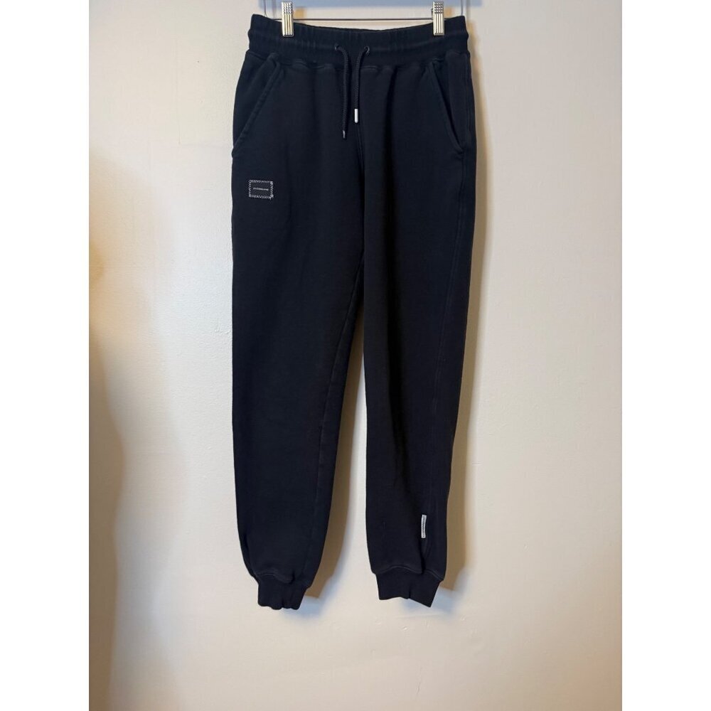 Beardedgoat Mens Black Jogger Sweatpants Size Small